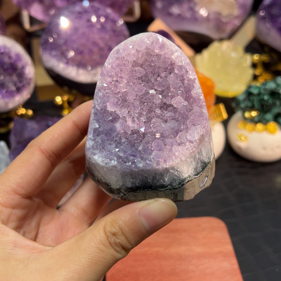 珠宝半成品紫晶未镶嵌14