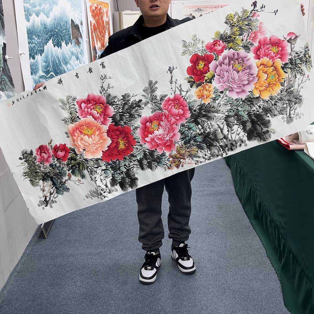 国画宣纸国画作品纯手绘