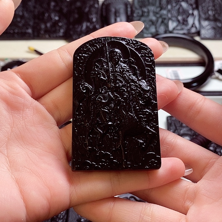 天然缅料A货玄武帝A208