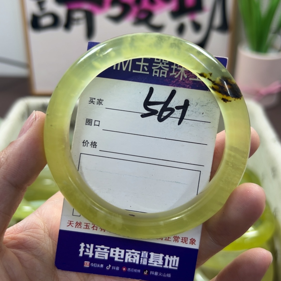 蛇纹石玉手镯未镶嵌188