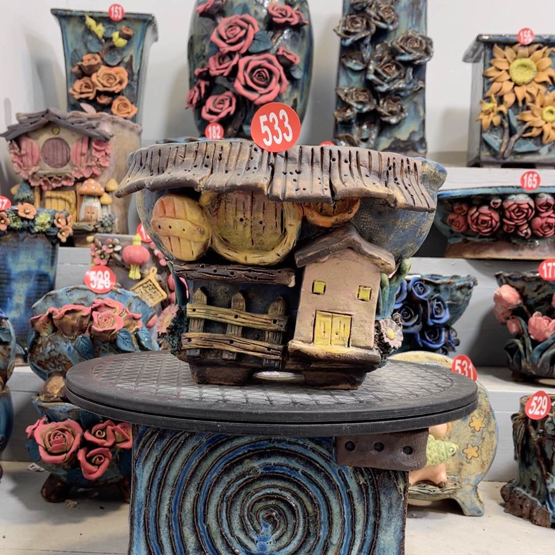 陶瓷福利533 号陶然花盆