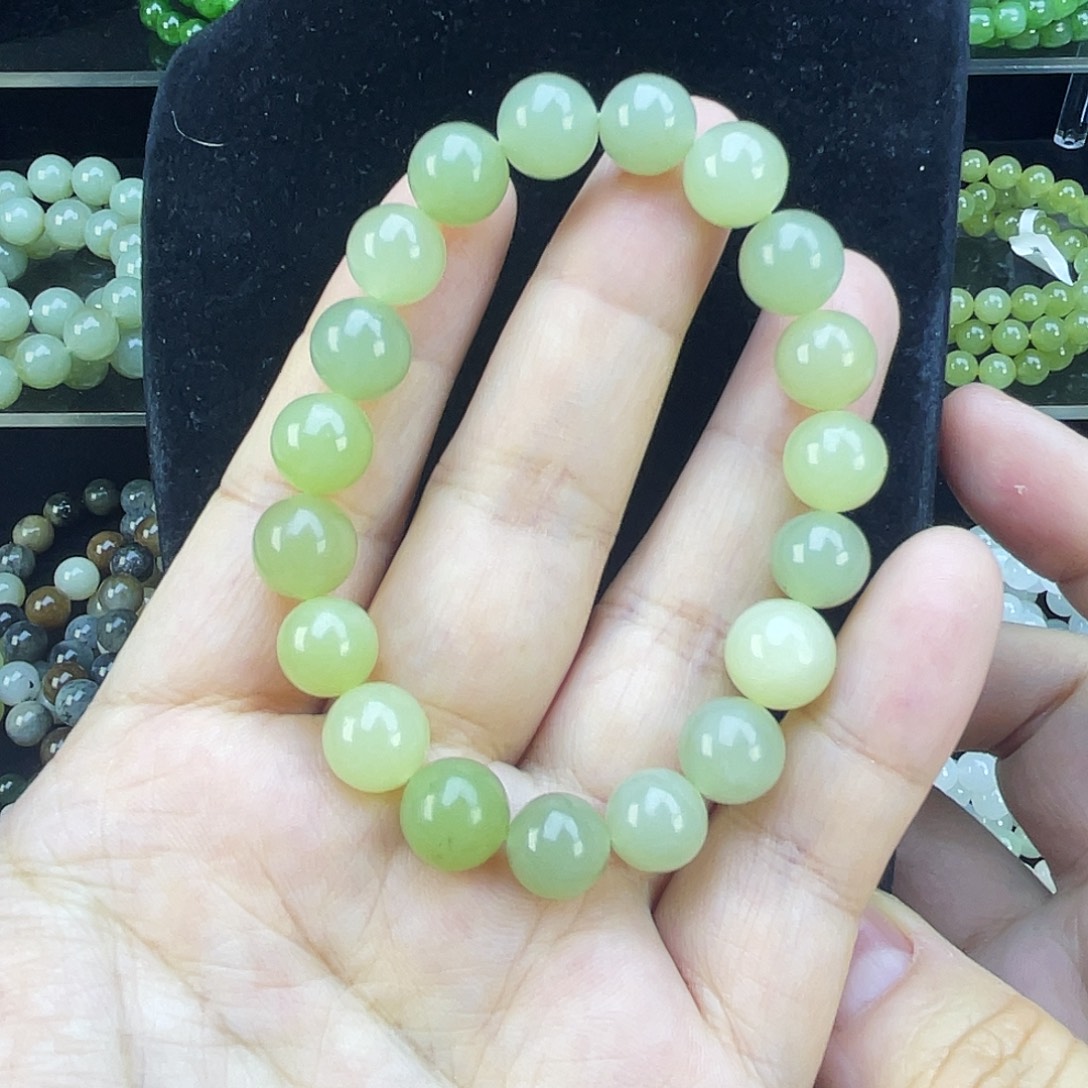 和田玉未镶嵌手链5