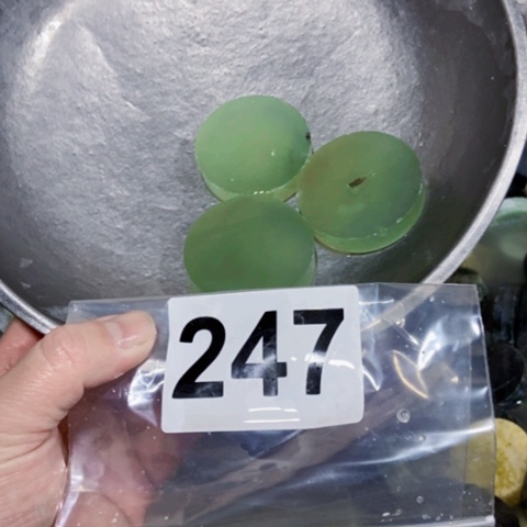 【闪购商品】蛇纹石玉珠宝半成品未镶嵌