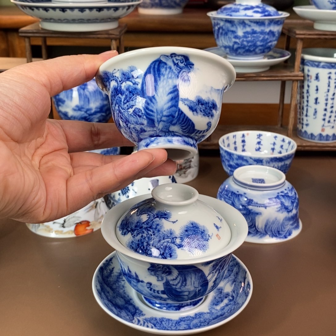 景德镇陶瓷手工手绘