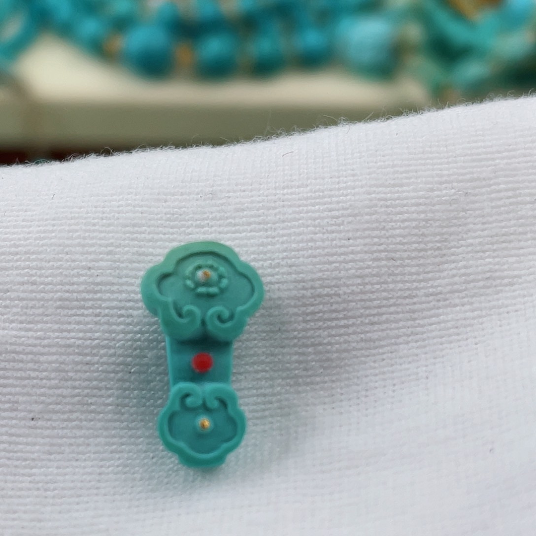 未镶嵌绿松石珠宝奇石