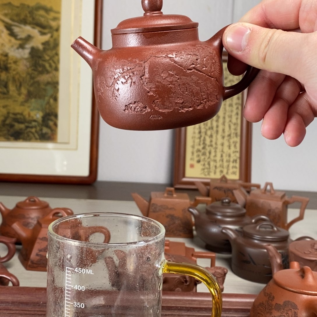 茶壶紫砂原矿泥料传统工艺制作
