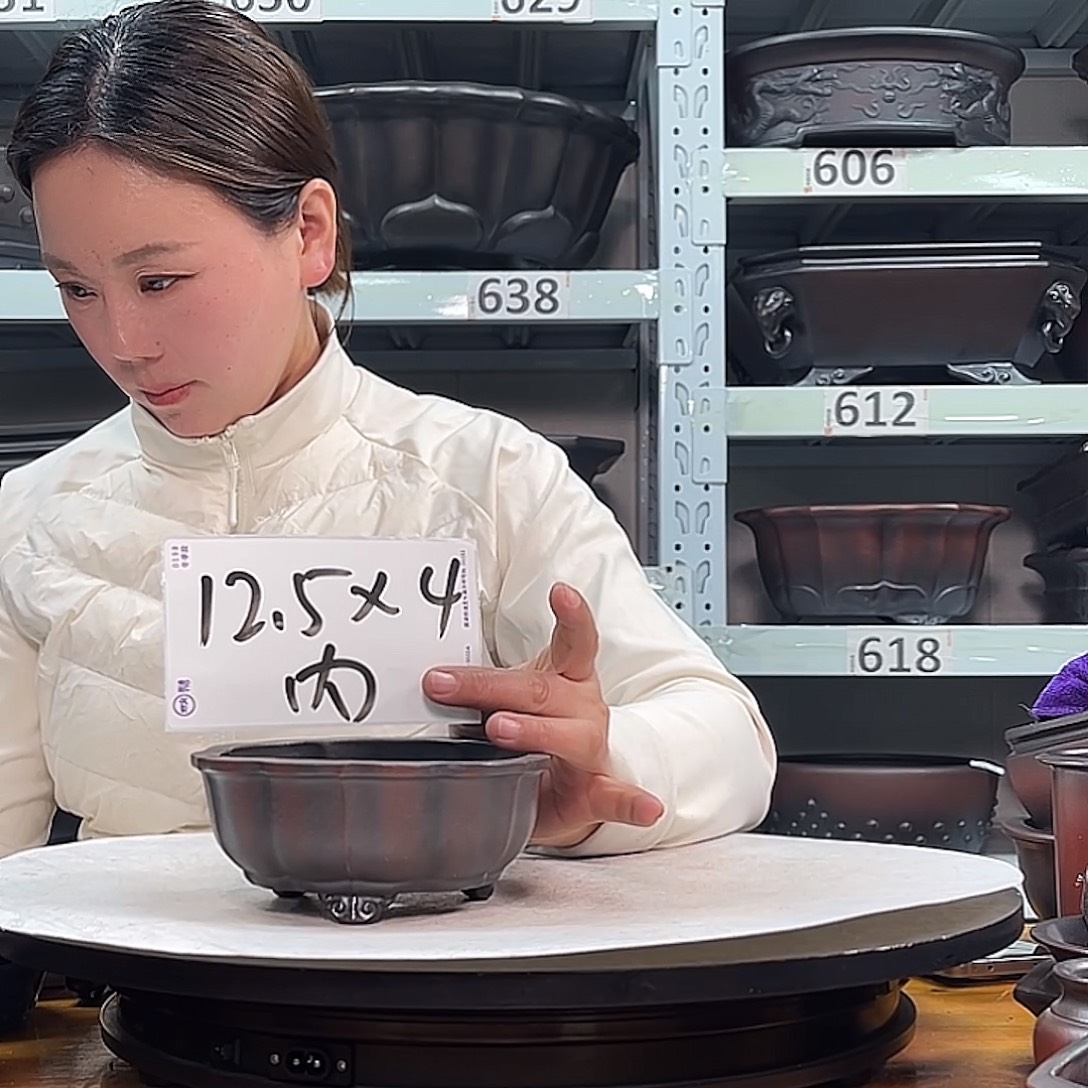 紫砂花盆宜兴紫砂73号