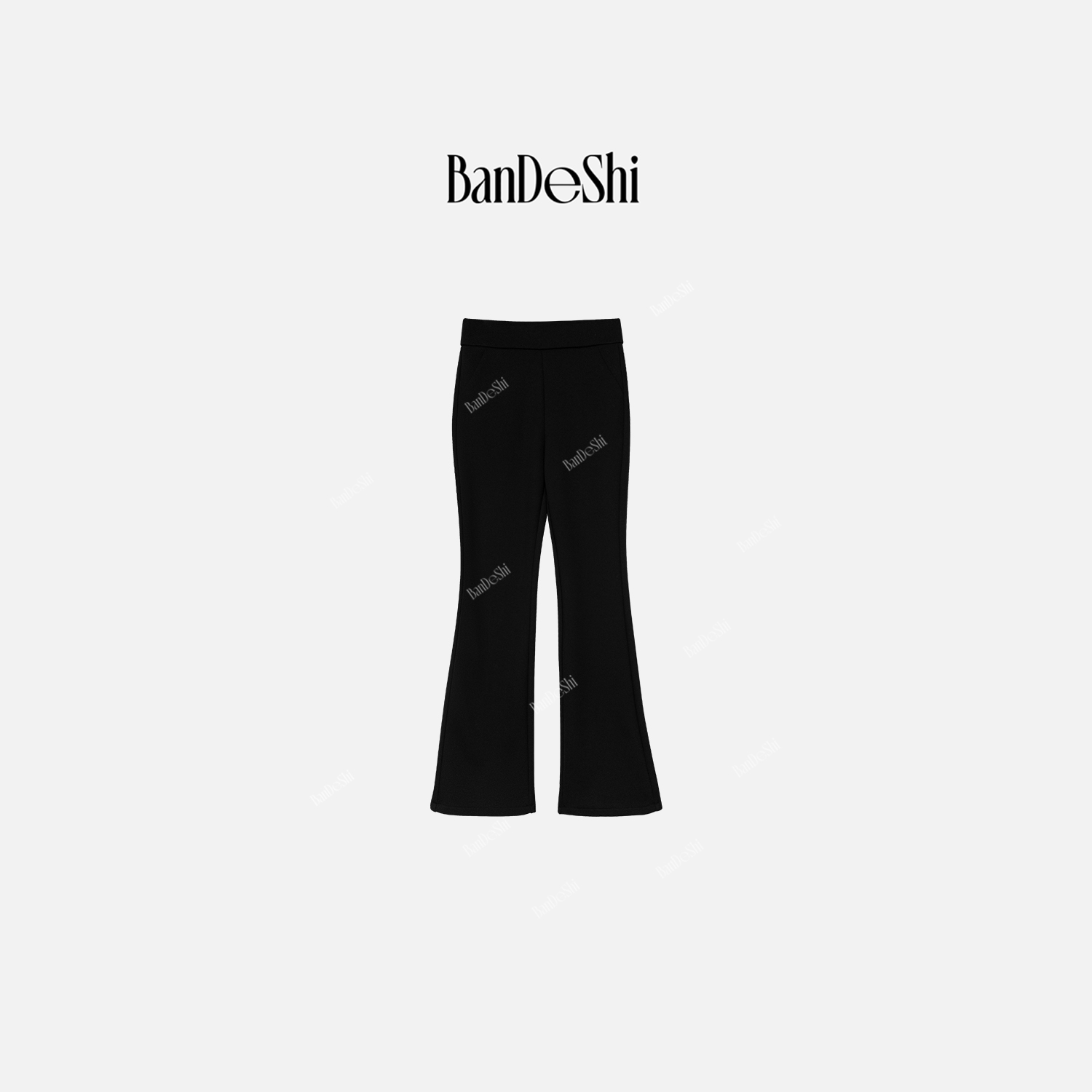 【C4318】魔术裤-班德施-新款百搭时尚进口马蹄休闲裤SS