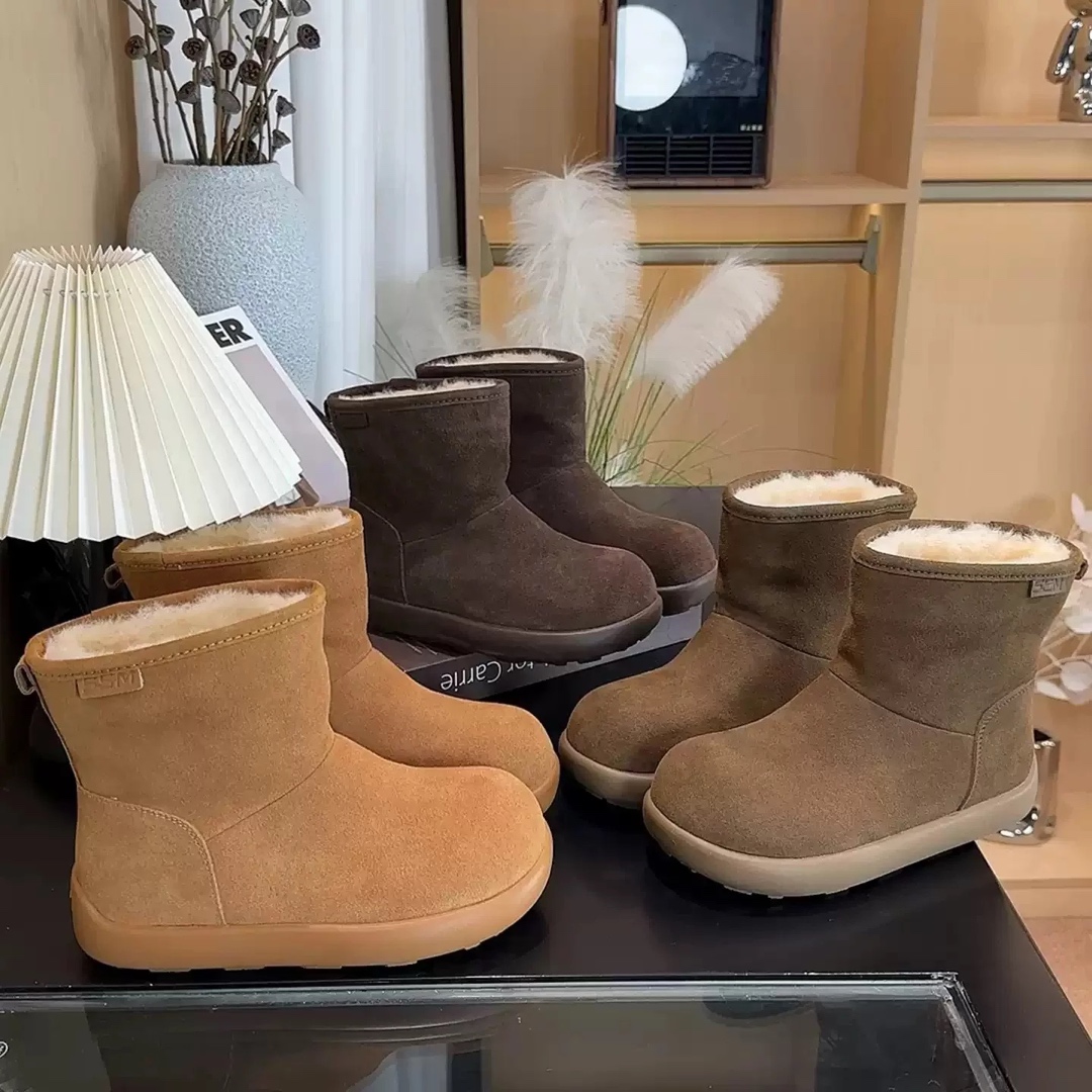 YBLH | 25•磨砂皮软底•雪地靴88902-3J