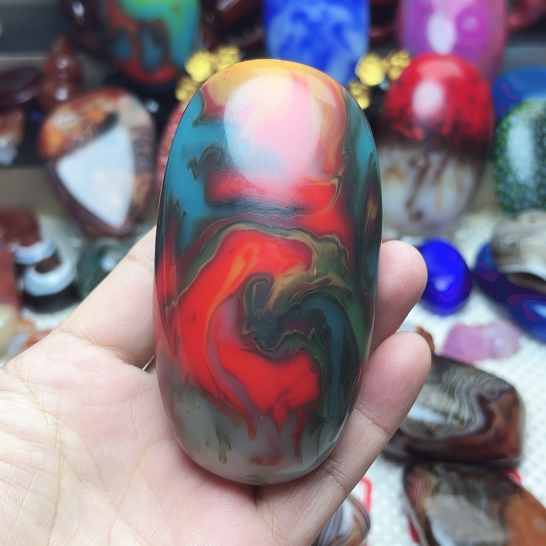 叶***秋玛瑙/玉髓未镶嵌珠宝半成品