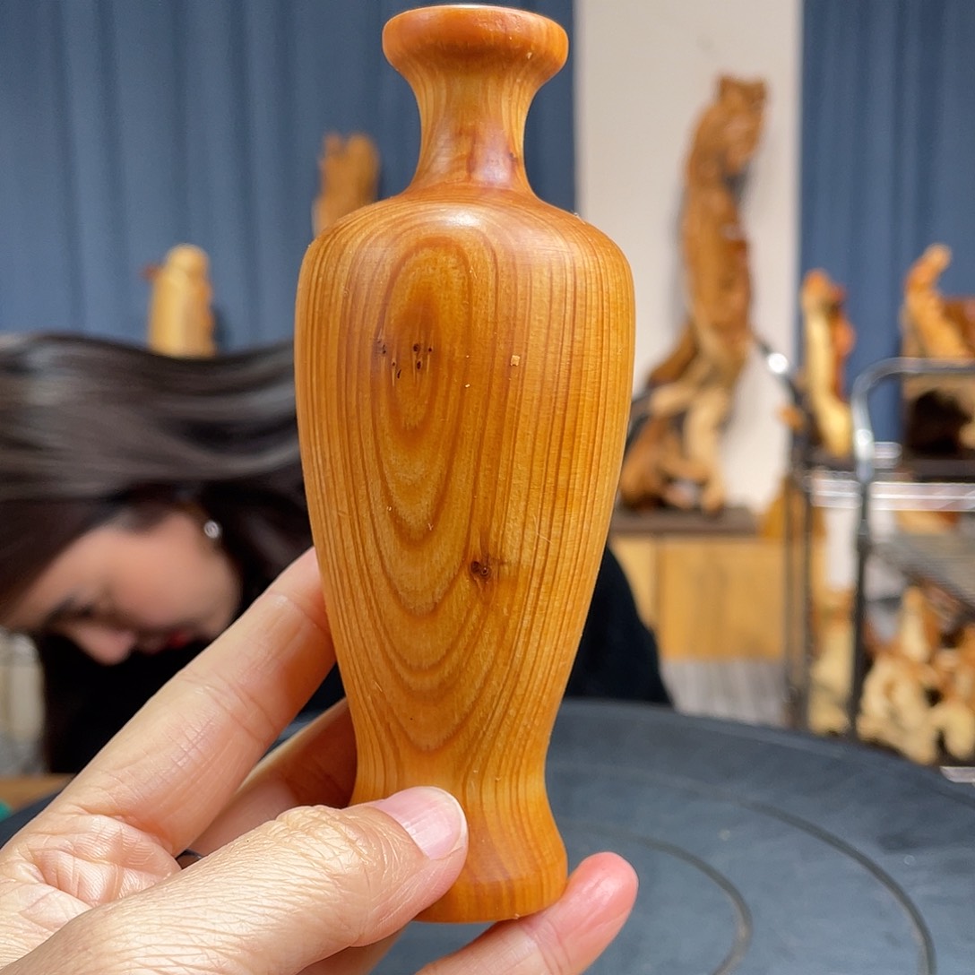 柏木（崖柏）实木花瓶