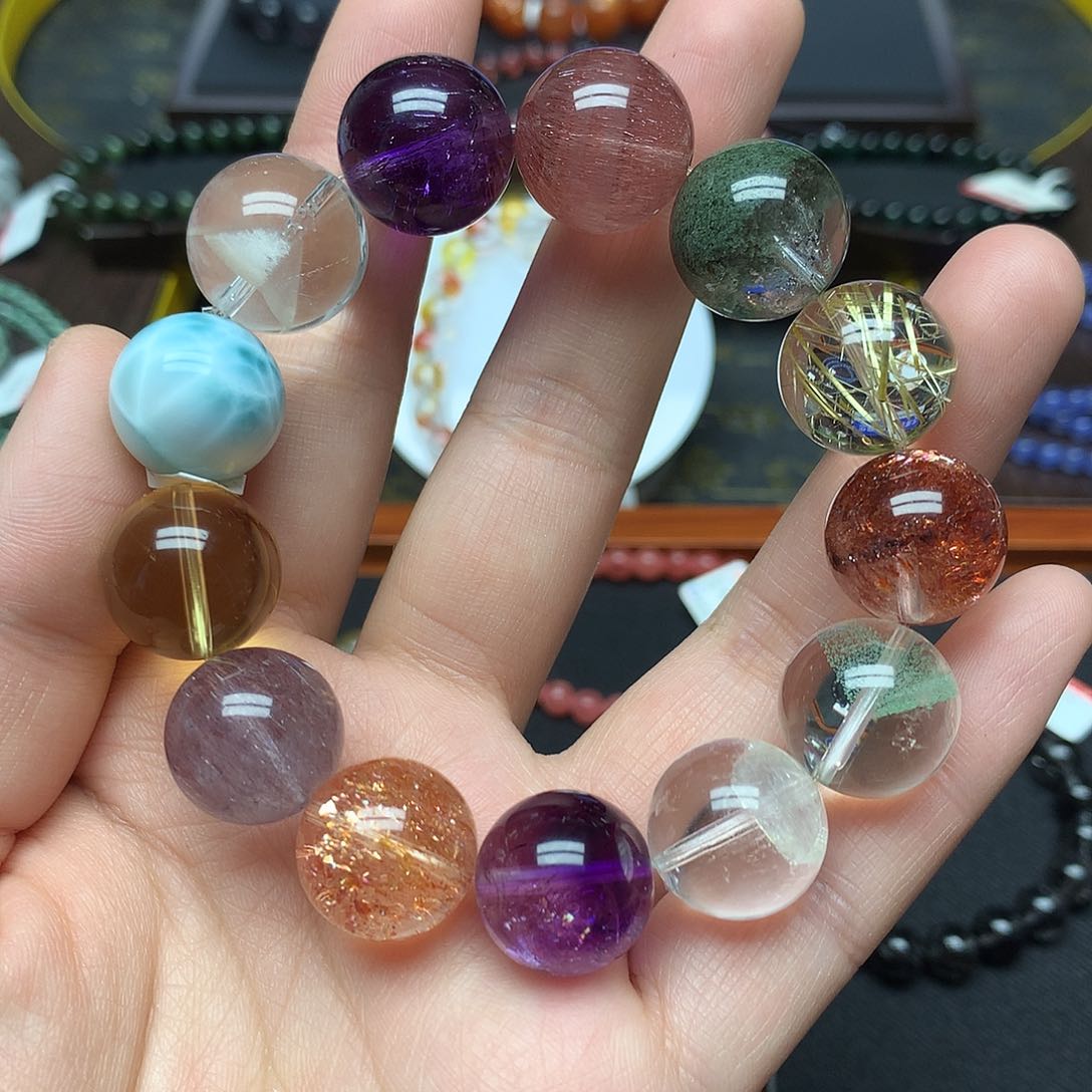 水晶手链未镶嵌手链