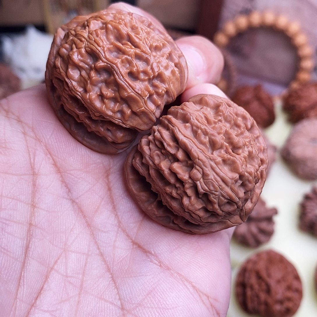 文玩核桃吊坠35➕三角白