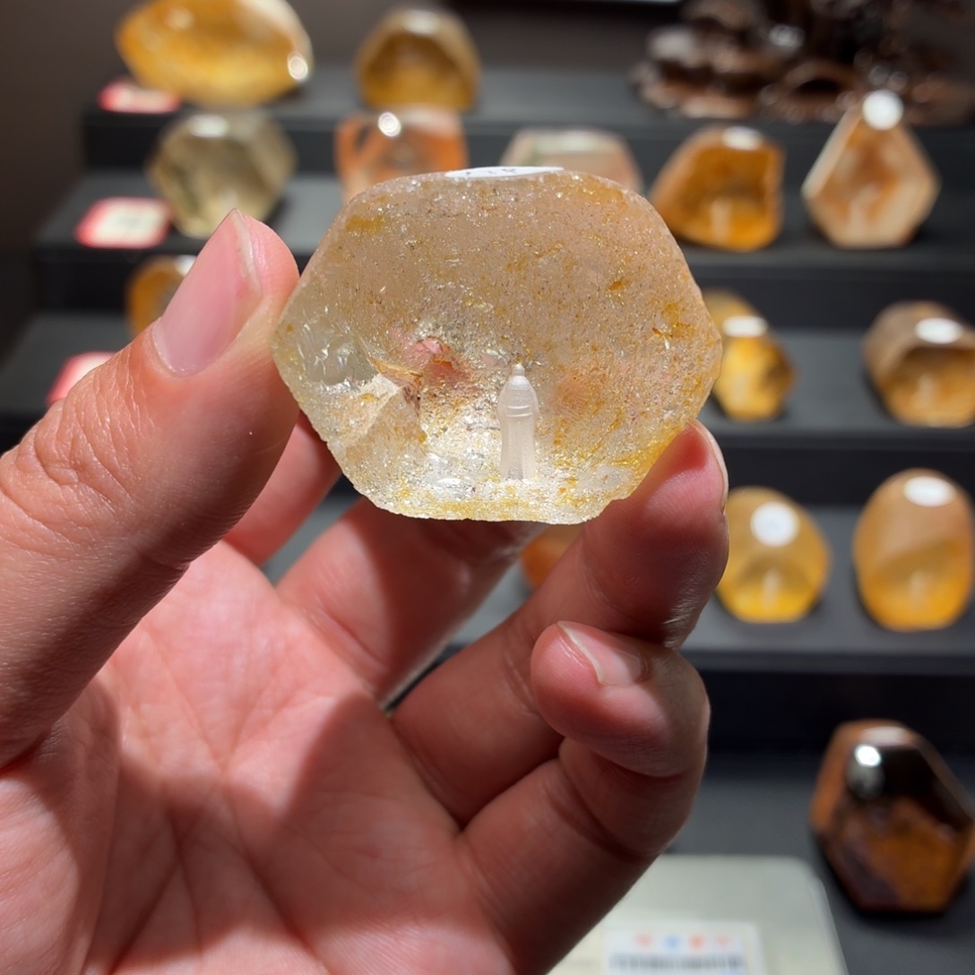 未镶嵌水晶珠宝半成品