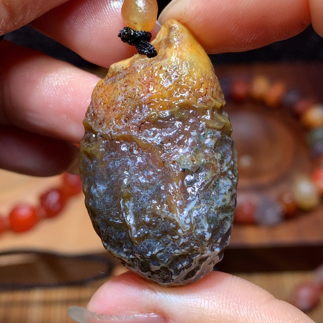 未镶嵌玛瑙/玉髓珠宝半成品