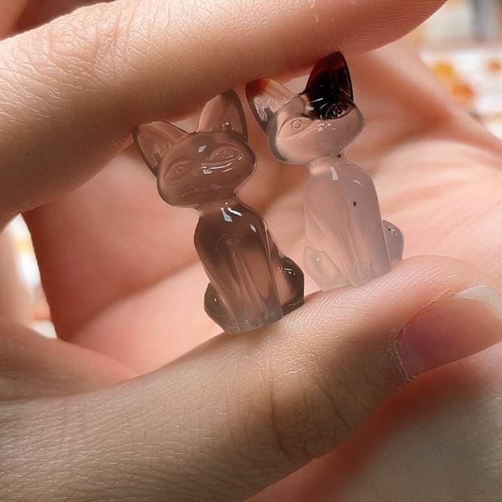 玛瑙/玉髓未镶嵌玛瑙公主猫