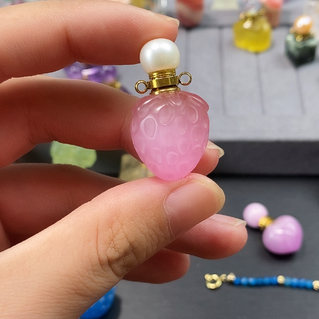 铁合金花岗石香水瓶