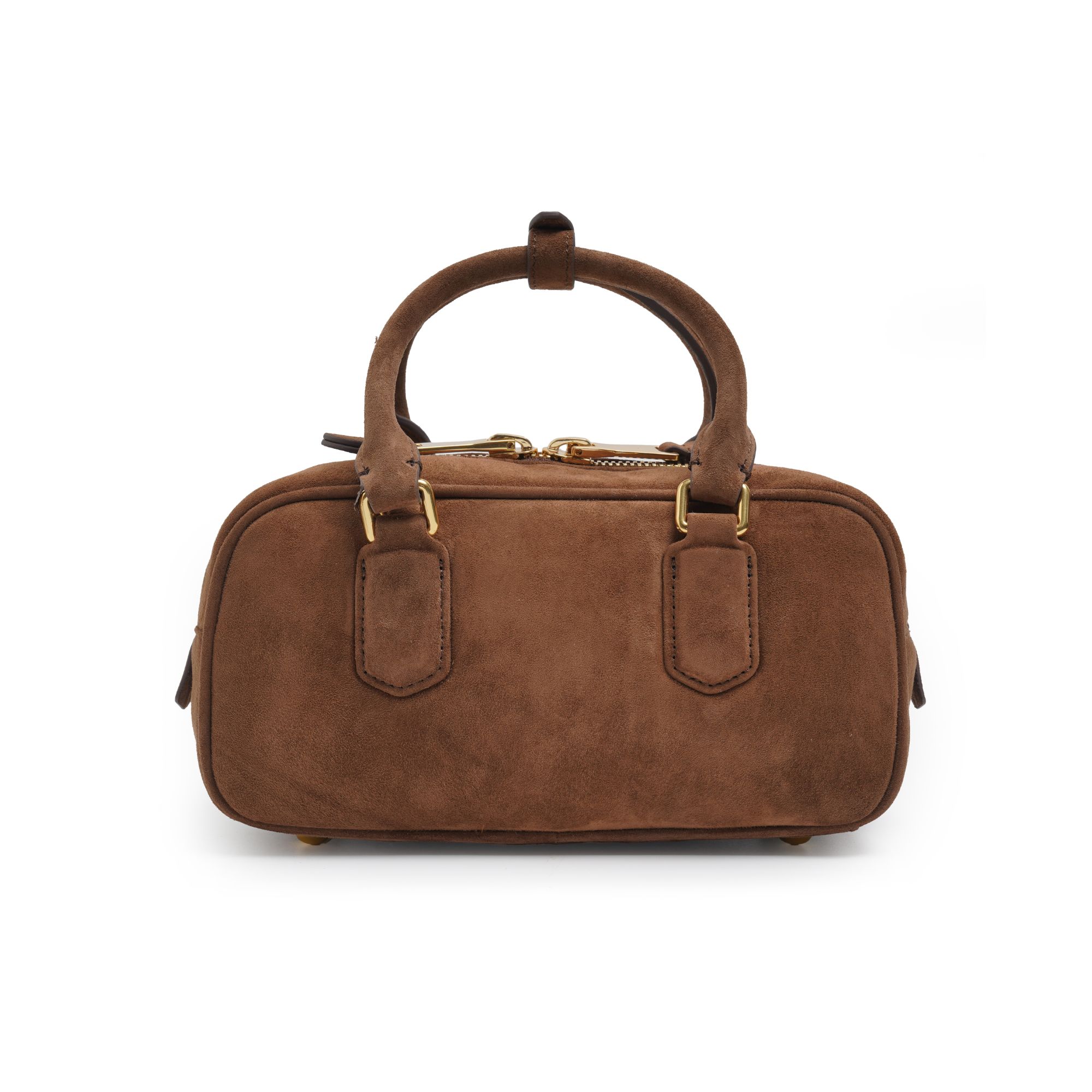 【京盛高定】羊京绒謬家小号保龄球手提包时尚休闲百搭女士简约肩包