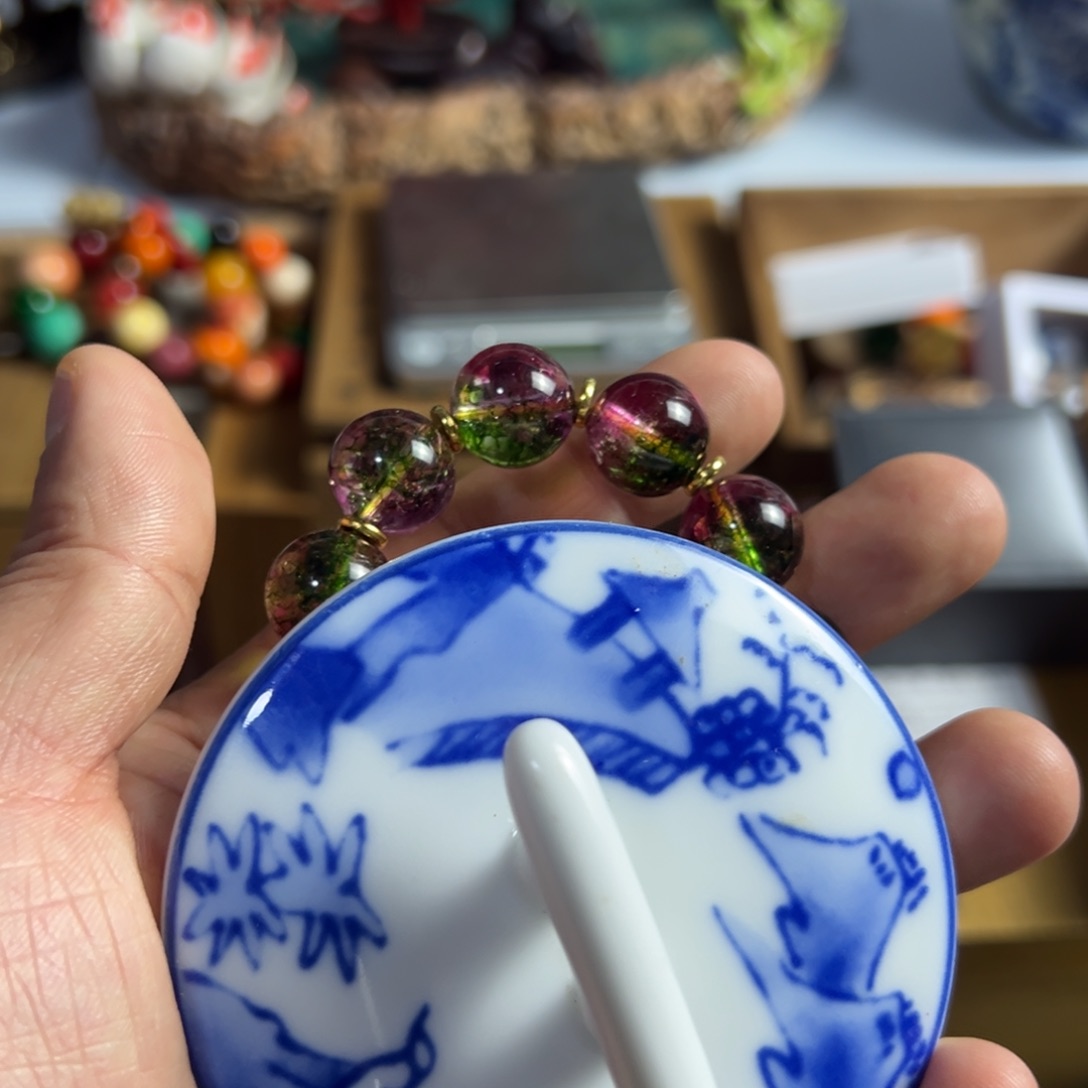 紫砂茶碗我家粉皮真好看啊