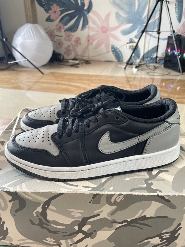 90新 maje 42.5码270/Air Jordan 1 反光 复古篮球鞋 休闲鞋