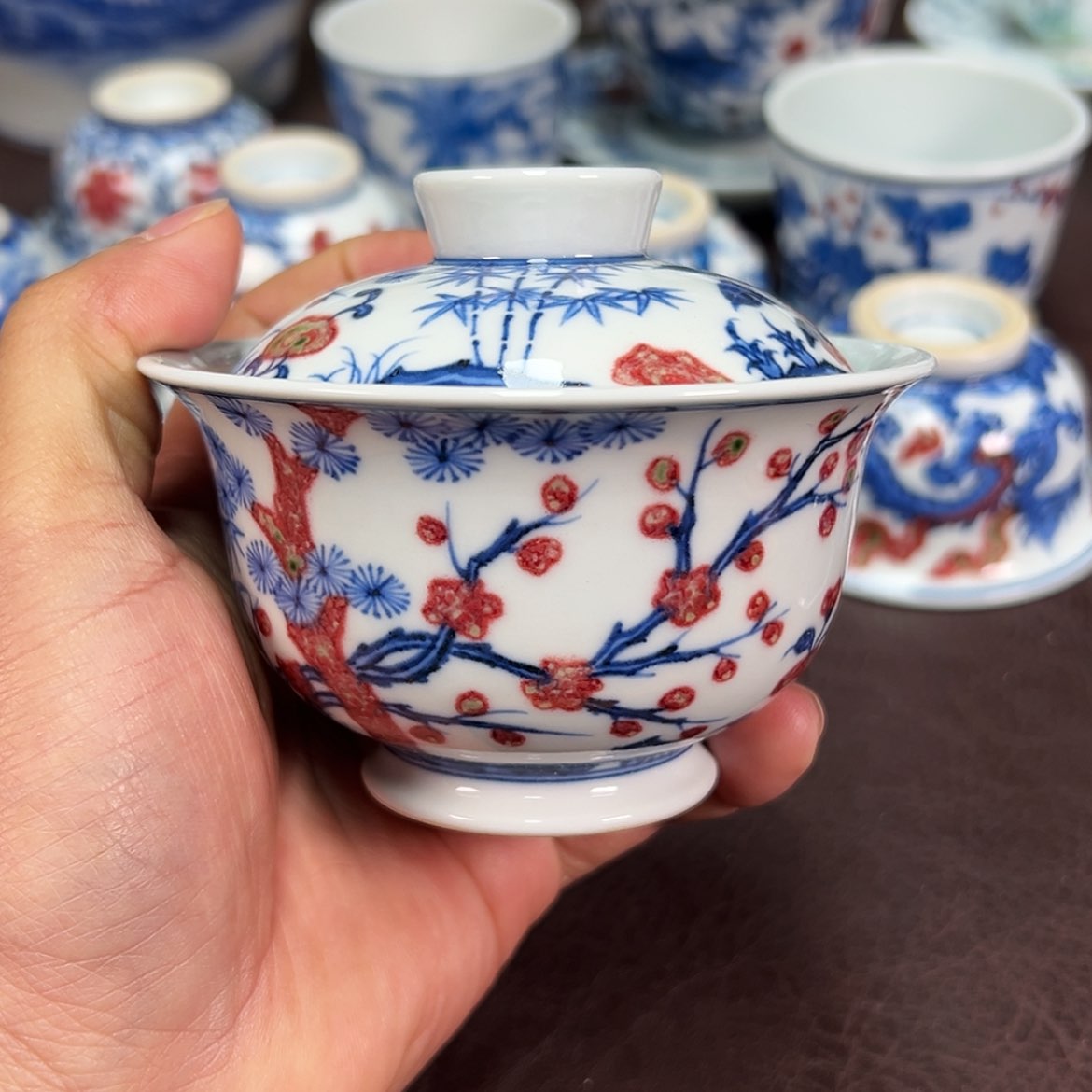 【闪购商品】景德镇陶瓷艺术盖碗