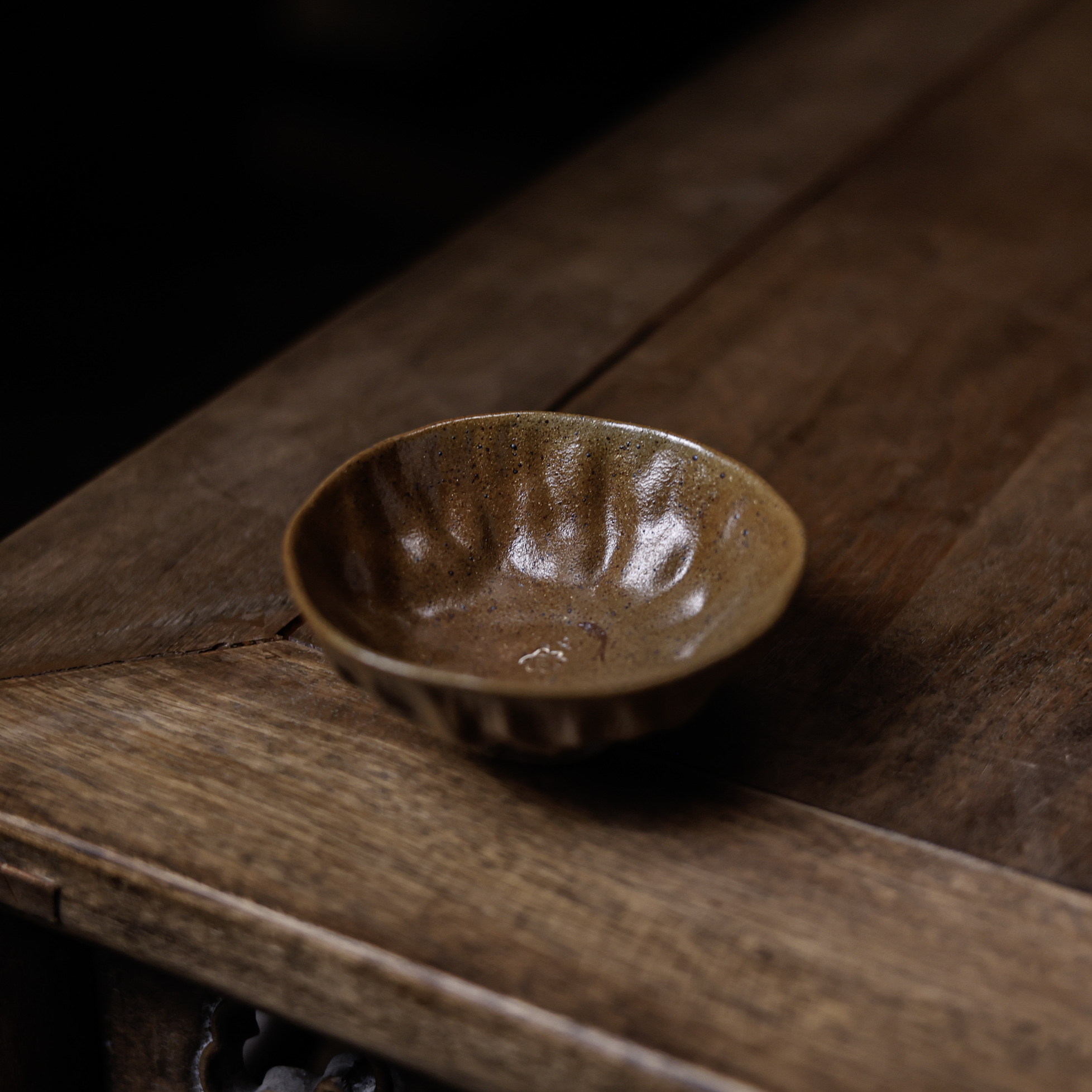 【小田甄陶】莲蓬-观羽-杯（观羽0641）