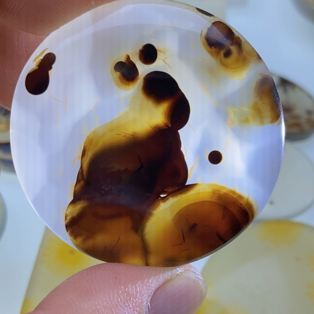 【闪购商品】合金颈饰玛瑙/玉髓良*一