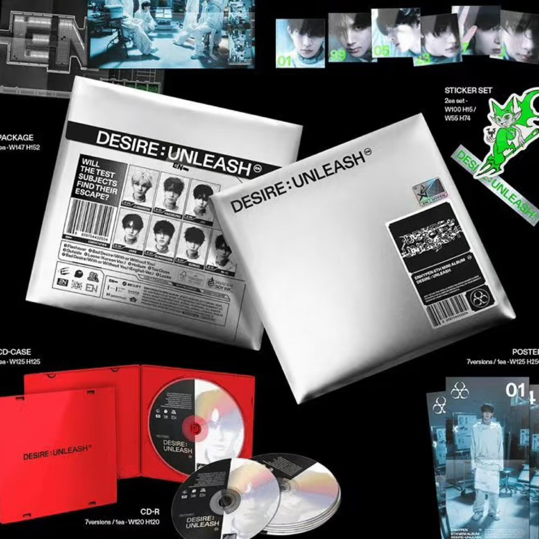 符ENHYPEN mini6回归随机单封