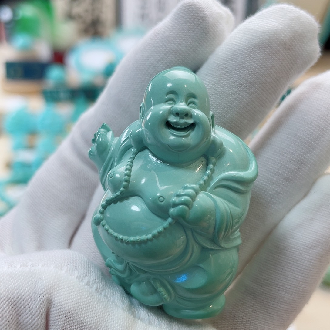 绿松石珠宝奇石未镶嵌