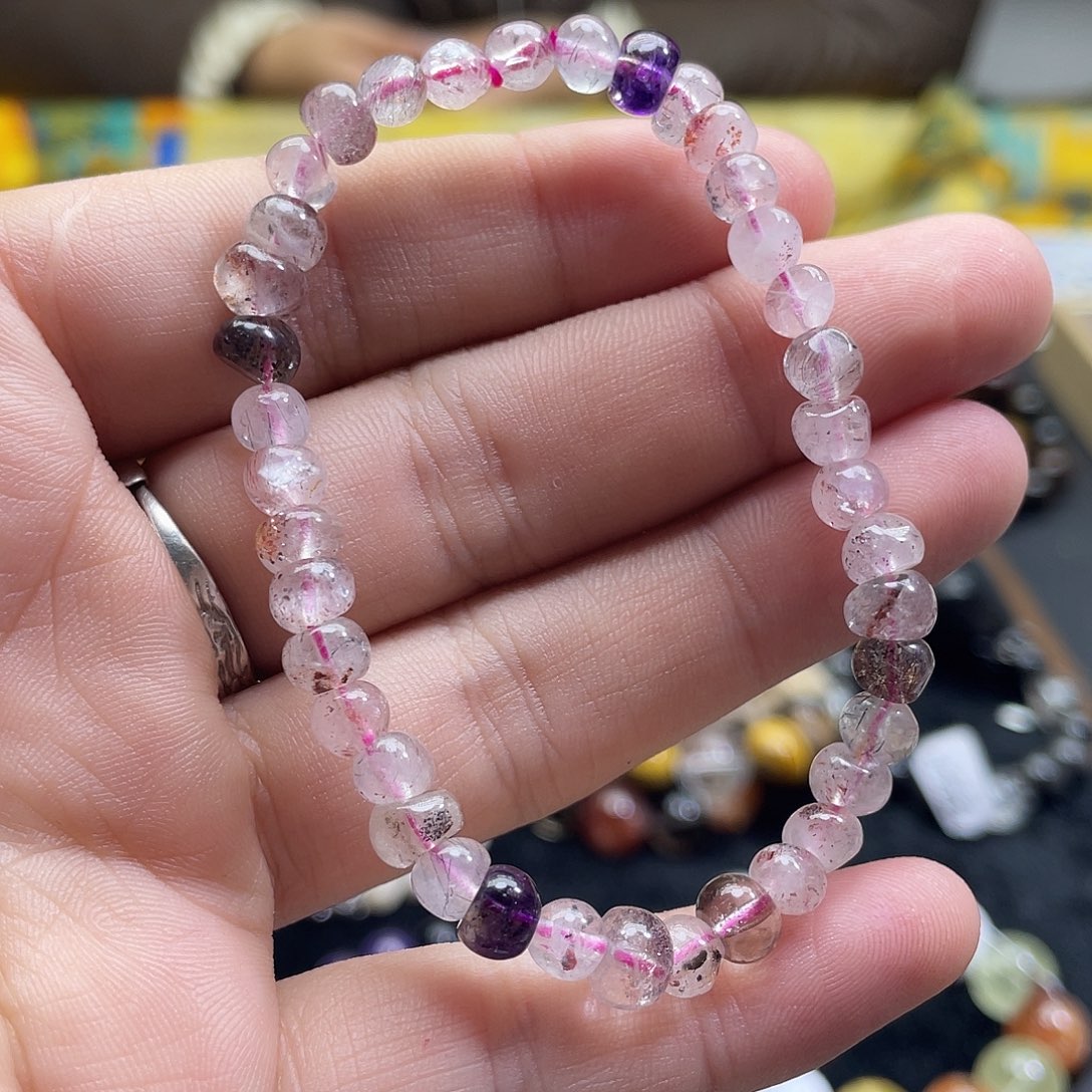 水晶未镶嵌手链水晶手链