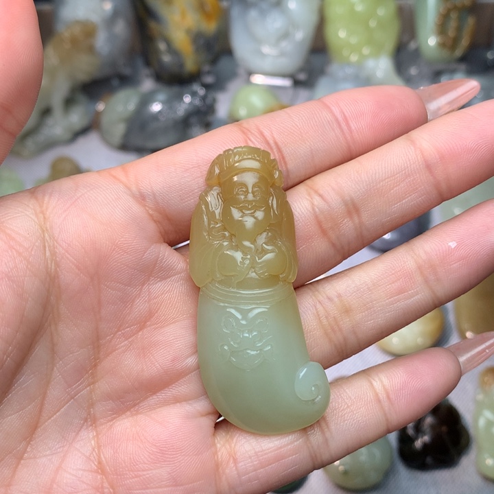 和田玉挂件未镶嵌