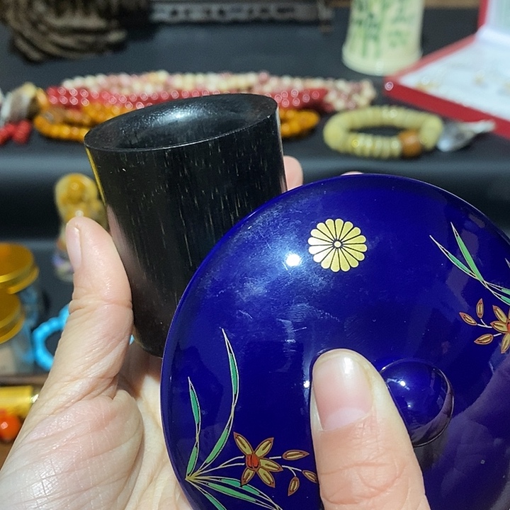 紫砂盖碗酒***颜哈哈我也是很喜欢的呢