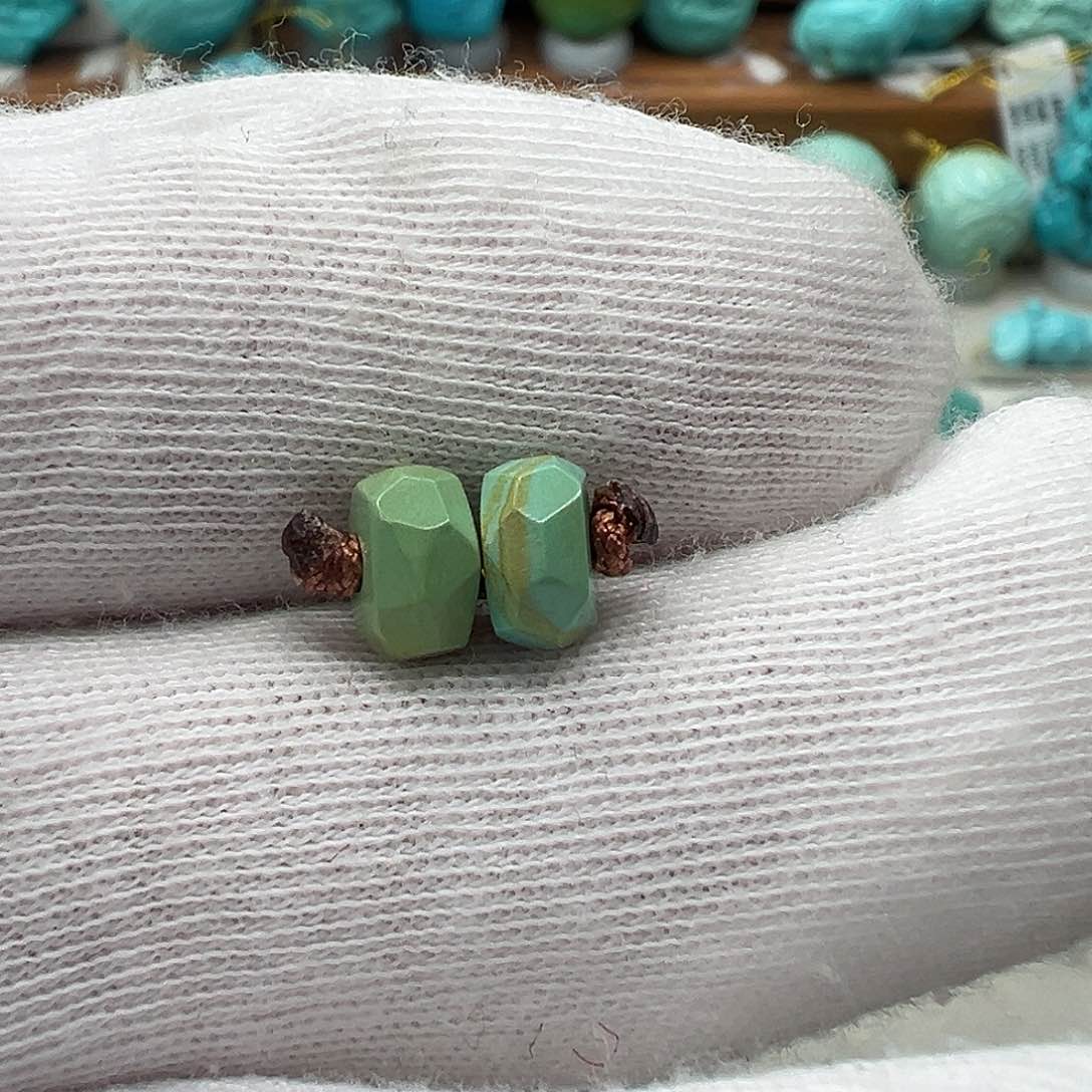 绿松石无相隔珠 未镶嵌