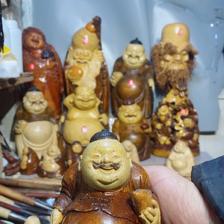 竹纯手工制作的手工艺品