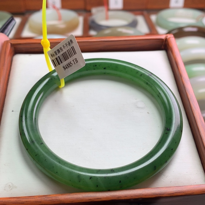 和田玉手镯未镶嵌58-59