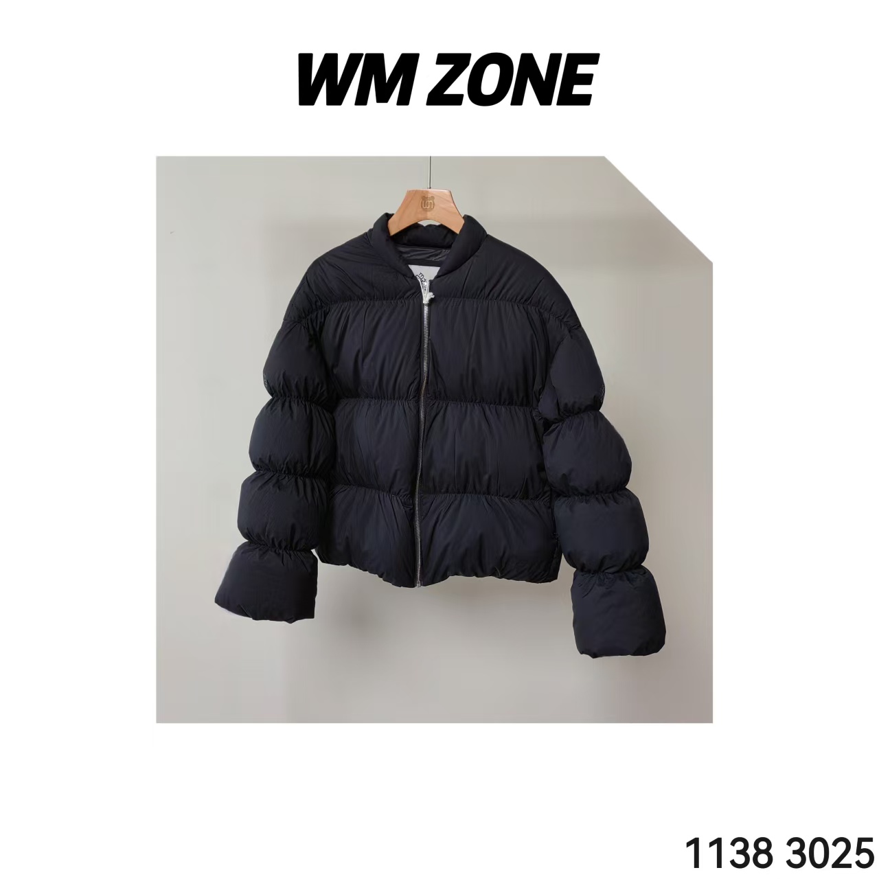 虎儿 4-10-1704 3025 棒球领细褶保暖棉衣