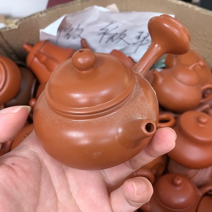原矿朱泥茶具茶壶家用140