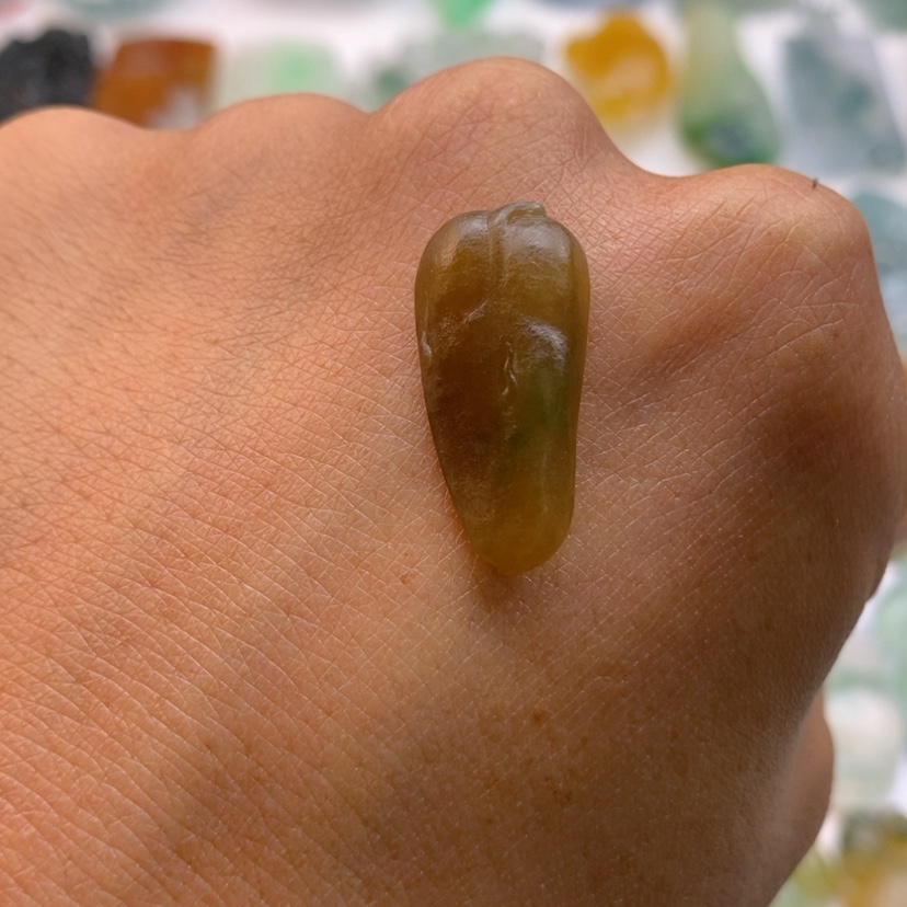 【闪购商品】定制翡翠未镶嵌叶子