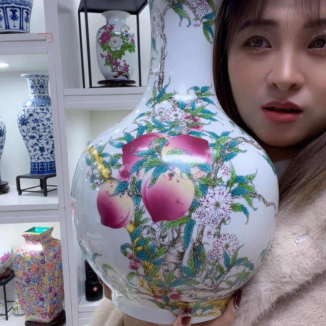景德镇陶瓷花瓶摆件