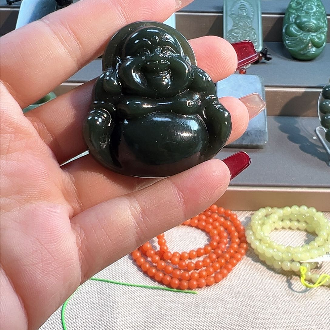 和田玉吊坠(不含链)未镶嵌