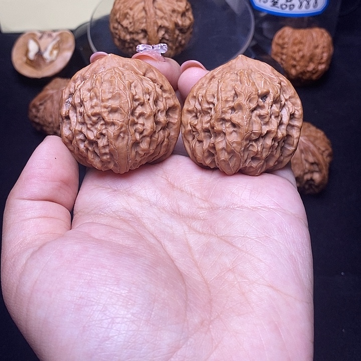 核桃把件40全品金麒麟164