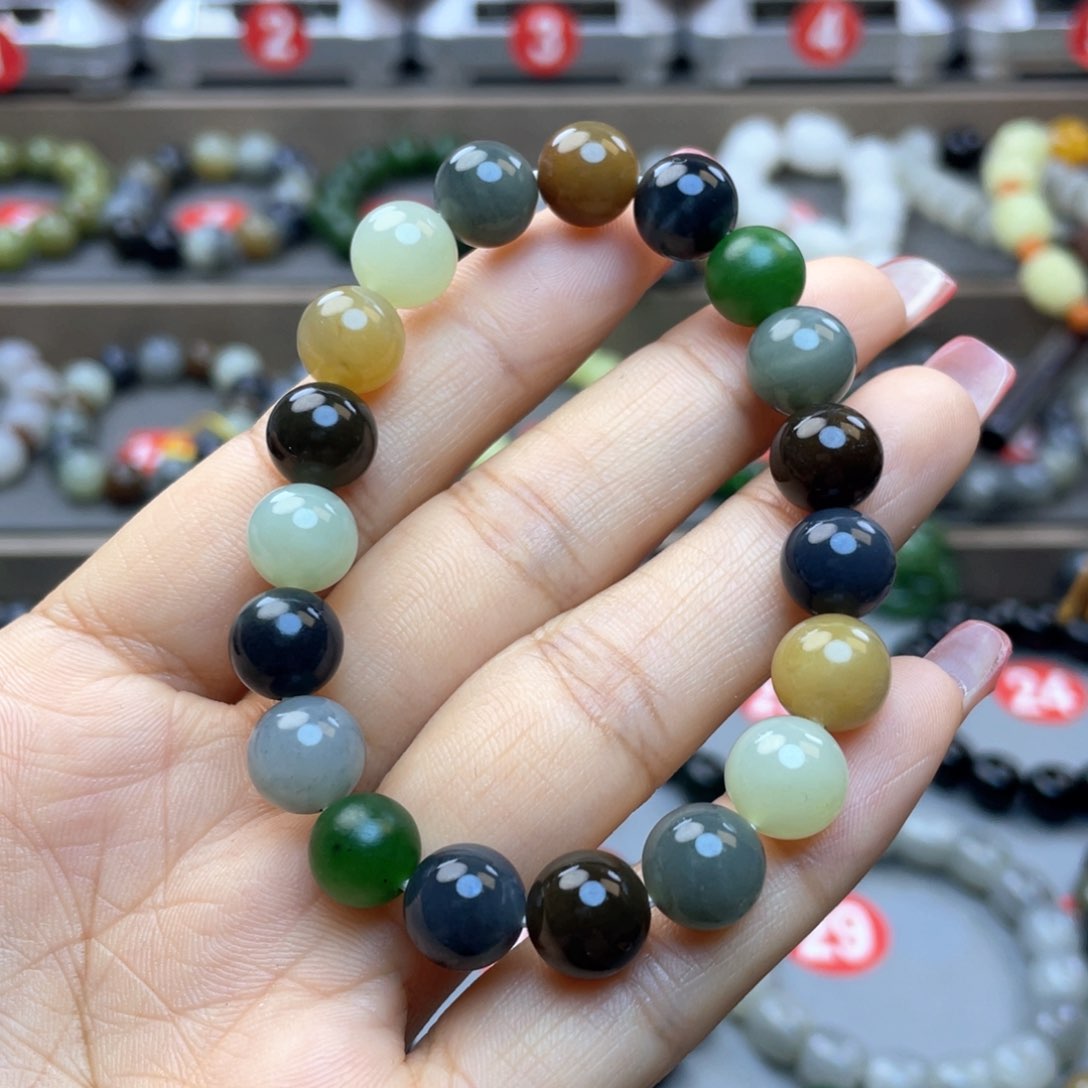 和田玉手链未镶嵌