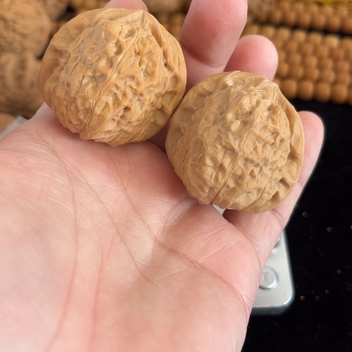 把件文玩核桃40左右练手南瓜墩，编号018