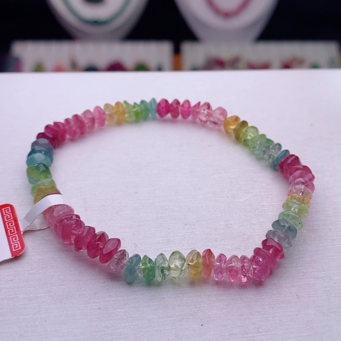 未镶嵌手链碧玺碧玺A手链