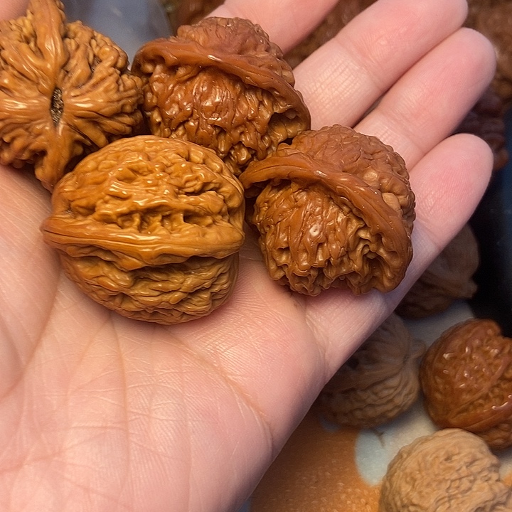 秘***包把件文玩核桃小蛇头