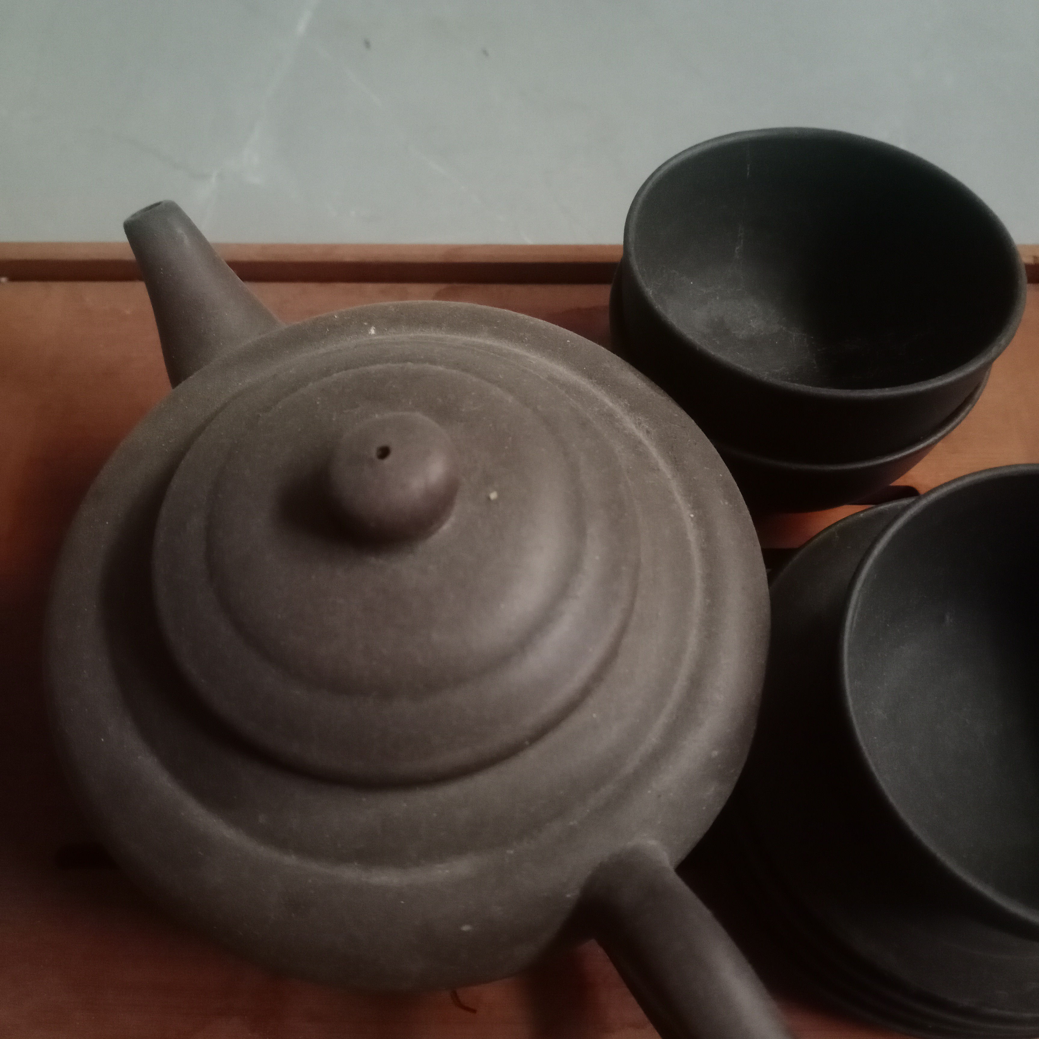 精美陶瓷茶具摆件