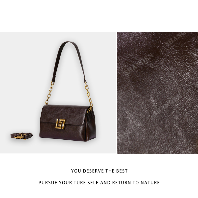 【尚恩CC】GQ-7992-咖啡-轻奢时尚百搭新款女包