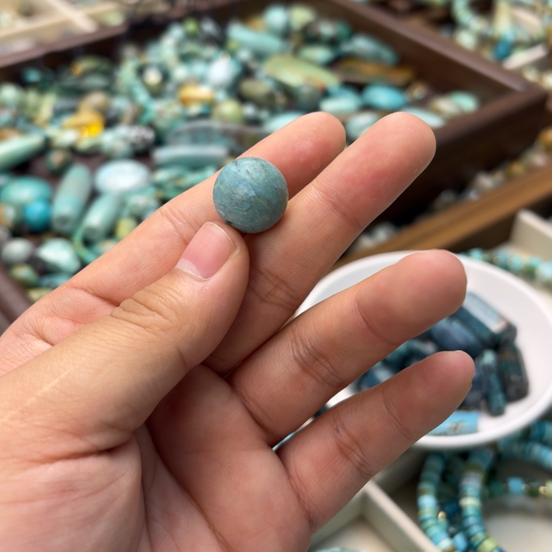 大***细南红玛瑙未镶嵌绿松石