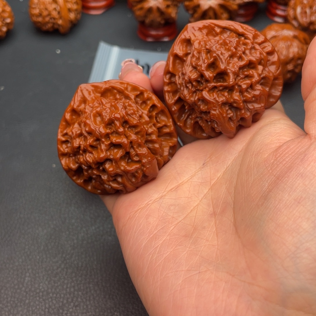 文玩核桃把件官帽