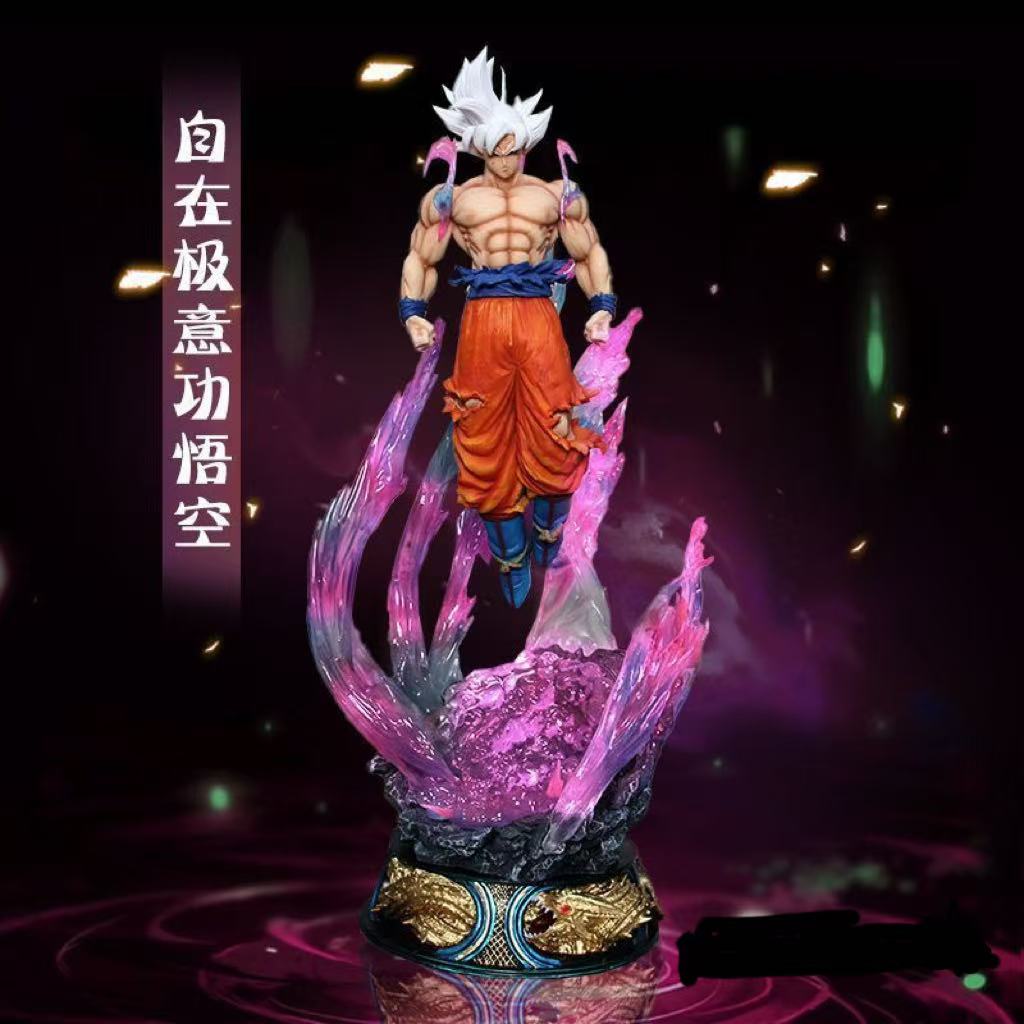 精品 现货 七龙珠 自在极意空悟空底座可发光 手办摆件